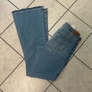 American Eagle Outfitters Light Blue Flare Jeans